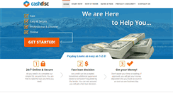 Desktop Screenshot of cashdisc.com